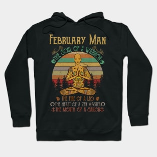 Yoga February Man Hoodie